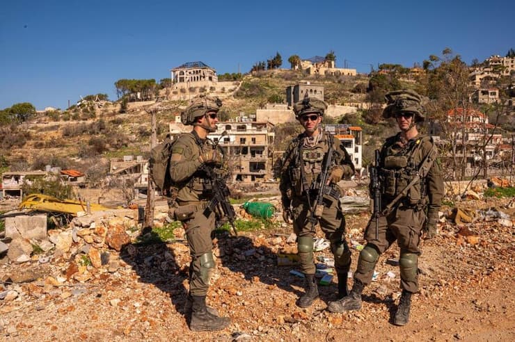 יואב קרן בלבנון עם גולני
