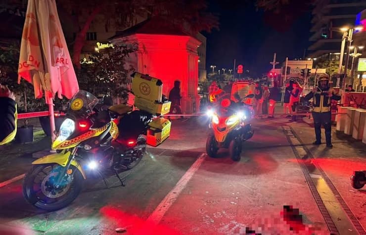 אירוע דקירה בשדרות רוטשילד תל אביב  בו נדקר תושב העיר בגלב שטנקוב בן ה 37