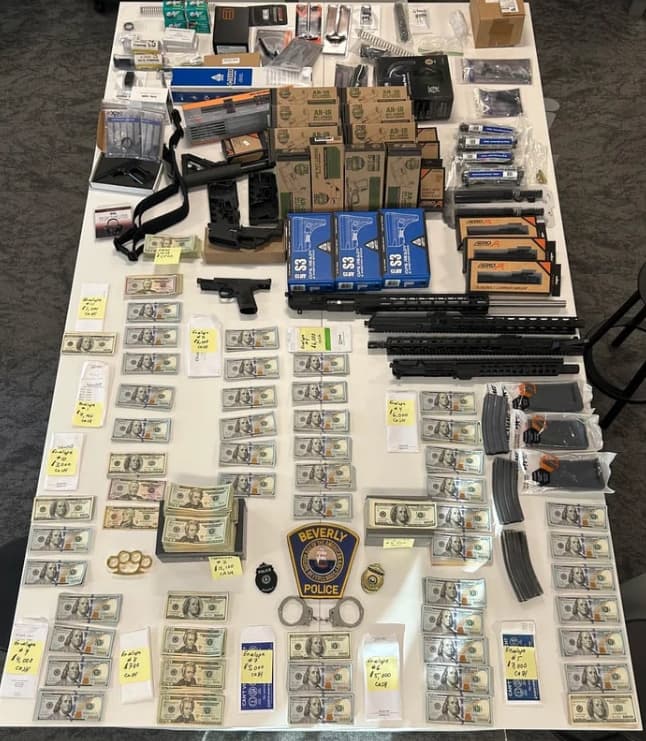 התחמושת שנמצאה אצל מת'יו סקוראס 