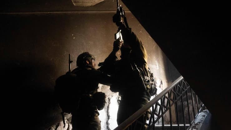 תיעוד מהלחימה של כוחות כפיר בעזה (צילום: דובר צה"ל) תיעוד מהלחימה בשלושת מעוזי הטרור שהוכרעו על ידי כוחות חטיבת כפיר