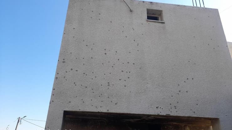 זירת התקיפה בטמון