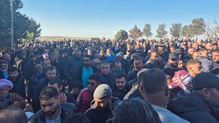 צילום: חסן שעלאן הלוויתו של יוסף אלזיאדנה ברהט