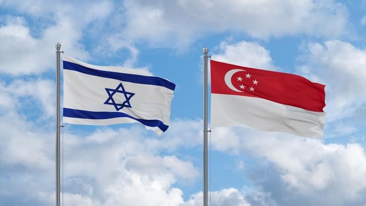 דגלים סינגפור ישראל
