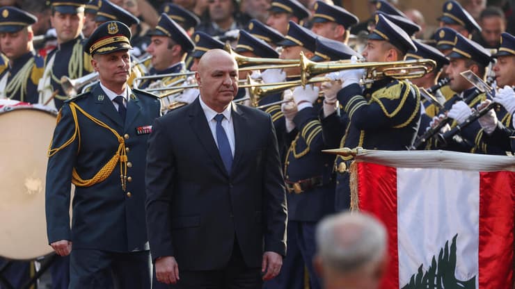 "איראן? שואפים ליחסים שווים עם כל המדינות - שמבוססים על כבוד הדדי". עאון (צילום: REUTERS/Mohamed Azakir) נשיא לבנון הנבחר ג'וזף עאון