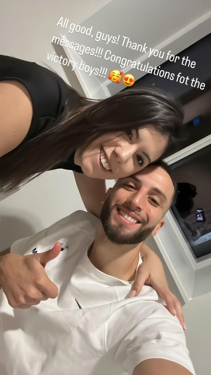 הסטורי של רודריגו בנטנקור (מתוך חשבון האינסטגרם של רודריגו בנטנקור) הסטורי של רודריגו בנטנקור