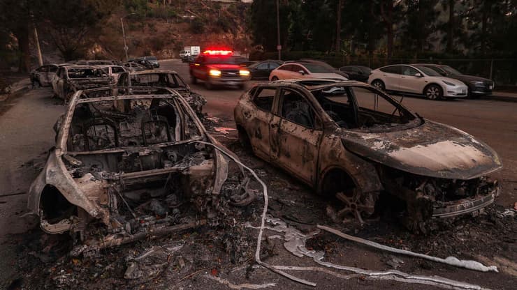 ההרס בעקבות גל השריפות בלוס אנג'לס