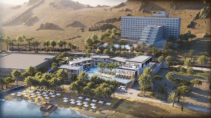 כך ייראה מלון קיימא (הדמיה: משרד פרי מהנדסים) כך ייראה מלון קיימא