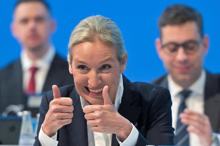 גרמניה אליס ויידל כינוס מפלגת אלטרנטיבה לגרמניה