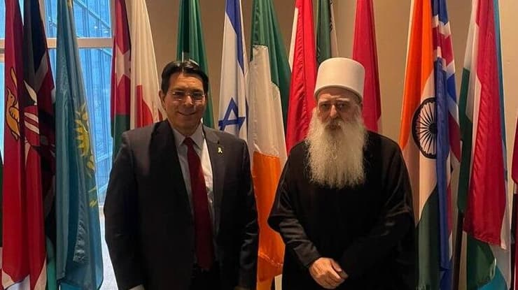 השיח' טריף ודני דנון. "מצב אי הוודאות בדרום סוריה מחייב מעורבות ומעקב בינלאומי" השיח' טריף בפגישות בוושינגטון עם חברי סנאט וקונגרס