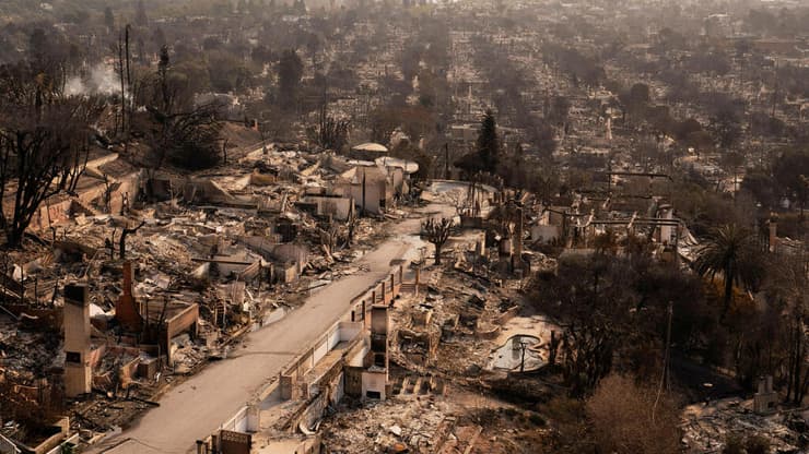 ארה"ב לוס אנג'לס שריפות