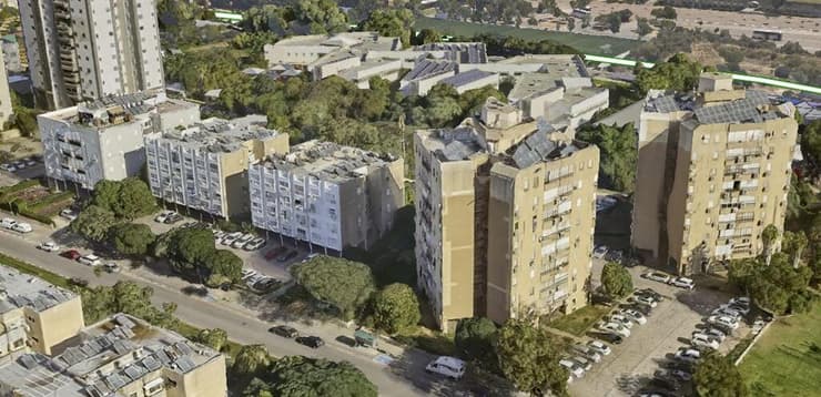 מתחם אנה פרנק בבת ים מיועד לעבור התחדשות עירונית 