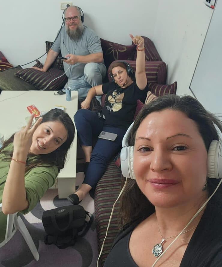 עורכי הסדרה "בואו לאכול איתי" - עביר בחית וזאביק גורודצקי