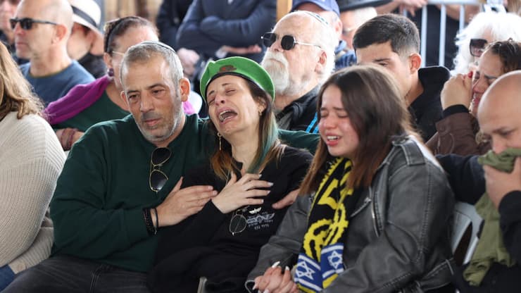 צילום: יריב כץ הלווייתו של סמל יהב מעיין ז"ל בבית העלמין הצבאי במודיעין