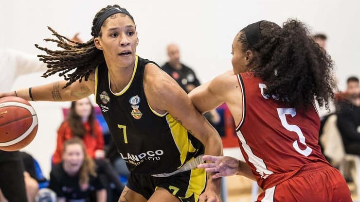 עוד שורה סטטיסטית מרשימה. סימס (צילום: עודד קרני, מינהלת ליגת העל לנשים) סימס