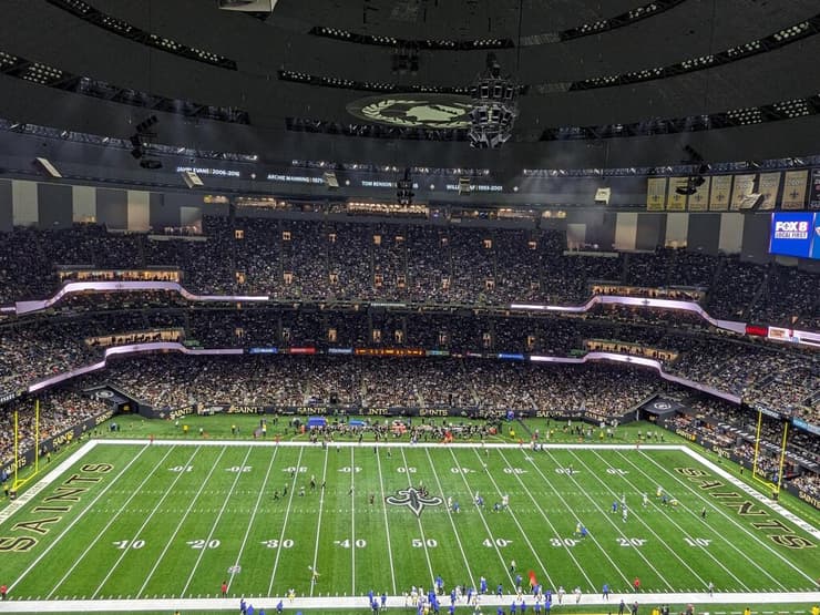 הסופרדום בניו אורלינס (צילום: אמיר בוגן) הסופרדום בניו אורלינס