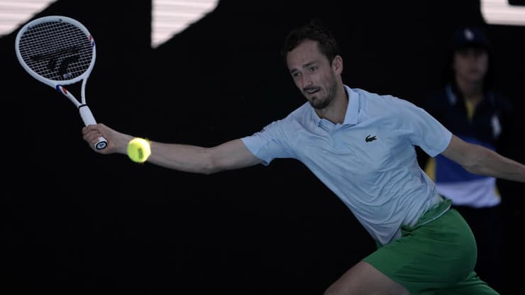 הטניסאי הרוסי דניל מדבדב