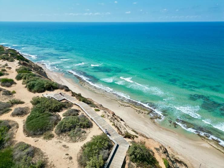 שמורת חוף השרון (צילום: ארז דגן) שמורת חוף השרון