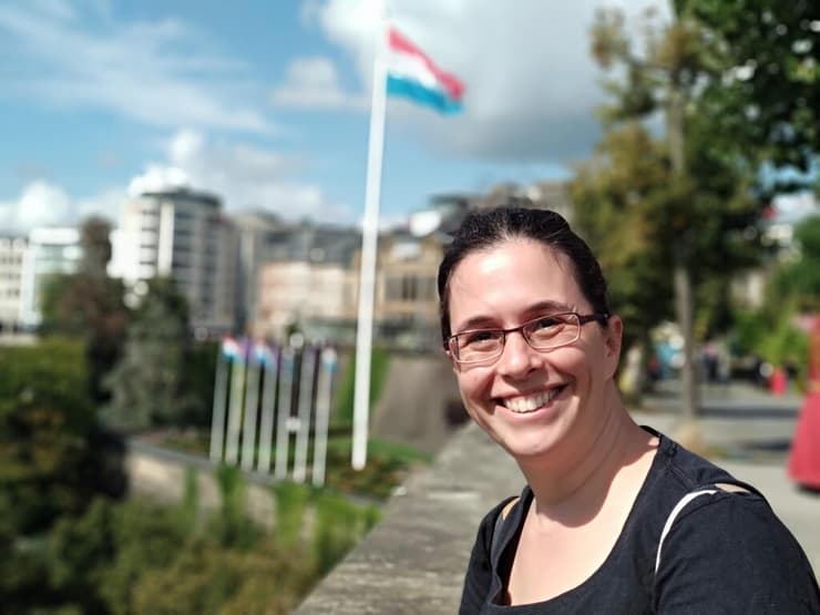 "יש פה פחד אמיתי על סקאלה שונה לגמרי". קרן לנדסמן (צילום: יואב לנדסמן) קרן לנדסמן