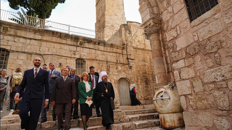 מתוך צילומי "פוטין" בירושלים