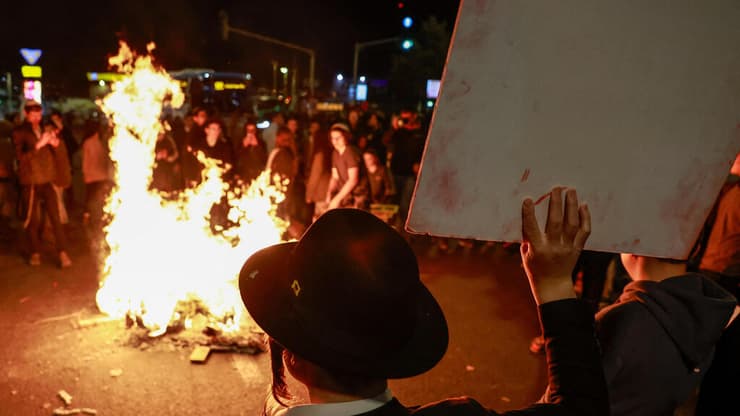 עצרת מרכזית של פורום הגבורה נגד עסקת חטופים