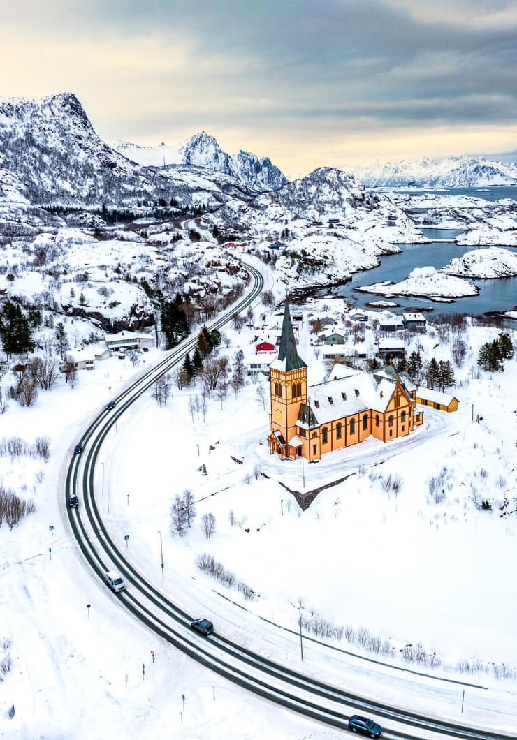 כנסיית Vågan (צילום: גלעד טופז) כנסיית Vågan