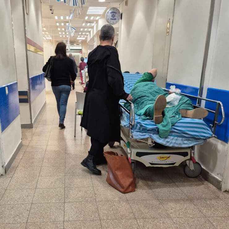 תחלואת חורף בבית החולים סורוקה. העומס גדל, התקנים לא גדלו בהתאם תחלואת חורף מיון בית החולים סורוקה