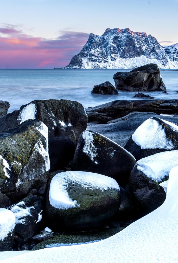 חוף Uttakleiv (צילום: גלעד טופז) חוף Uttakleiv