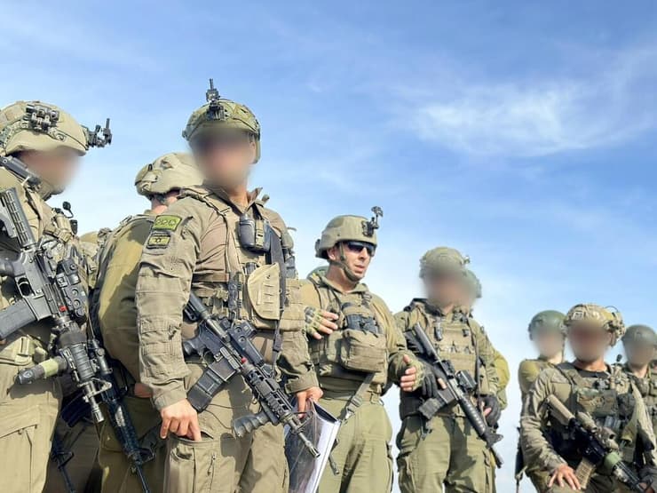 מפקד אוגדה 162, תת-אלוף איציק כהן בסיור במרחב צפון עוטף רצועת עזה