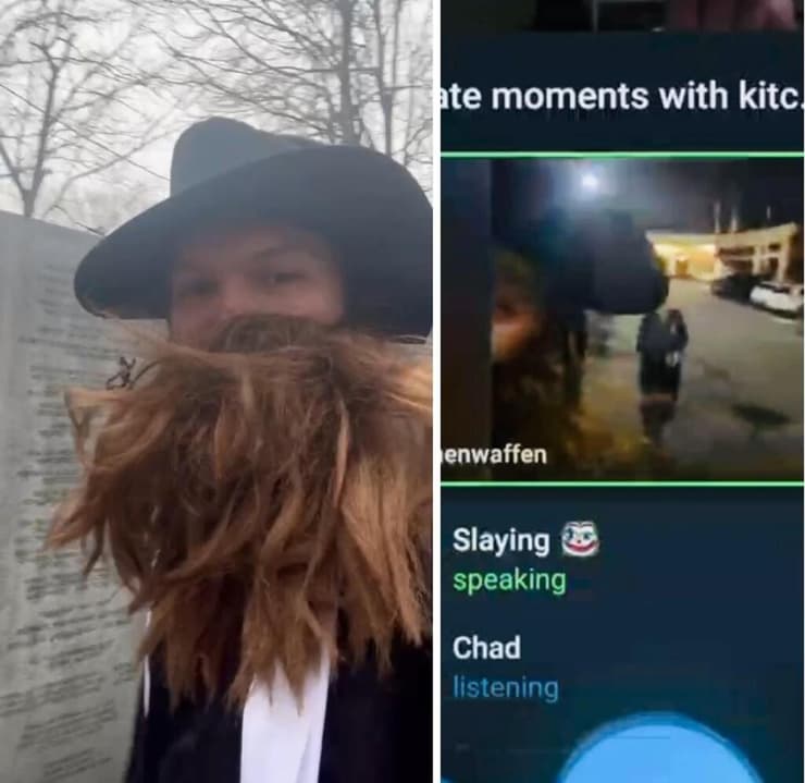 קית' גרלנד מתוך השידור החי שהעביר 