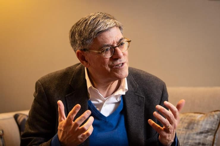 "חבל שלא קרה קודם". השגריר היוצא ג'ק לו (צילום: אלכס קולומויסקי) ג'ק לו, שגריר ארה"ב בישראל לשעבר בריאיון