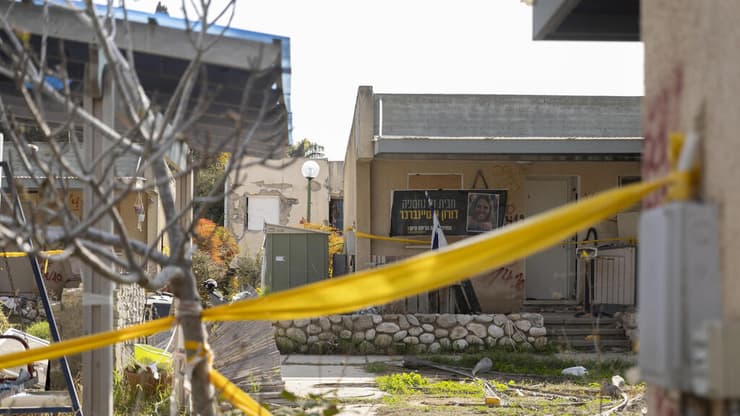 הבית ממנו נחטפה דורון שטיינברכר בכפר עזה