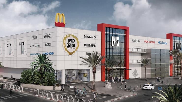 הדמיה של הקניון לאחר השיפוצים