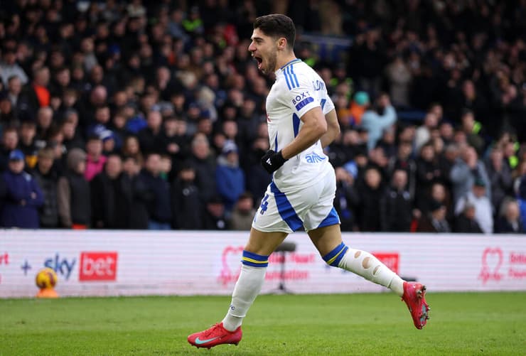 יוביל את לידס לפרמייר-ליג? סולומון חוגג (צילום: George Wood/Getty Images) סולומון חוגג