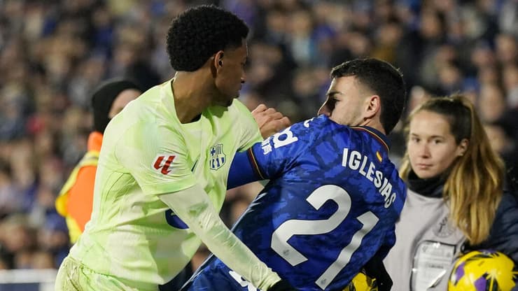 באלדה (משמאל). התלונן לשופט (צילום: REUTERS/Ana Beltran) באלדה