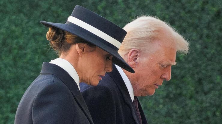 מלניה טראמפ,  דונלד טראמפ