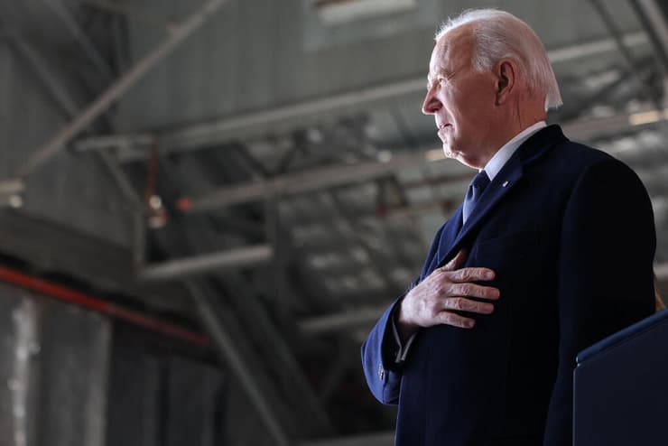 ג'ו ביידן עוזב את וושינגטון