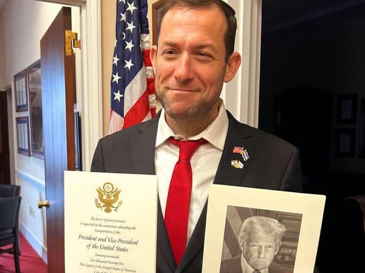 ראש מועצת שומרון יוסי דגן בוושינגטון