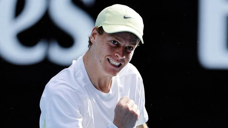 הטניסאי האיטלקי יאנק סינר