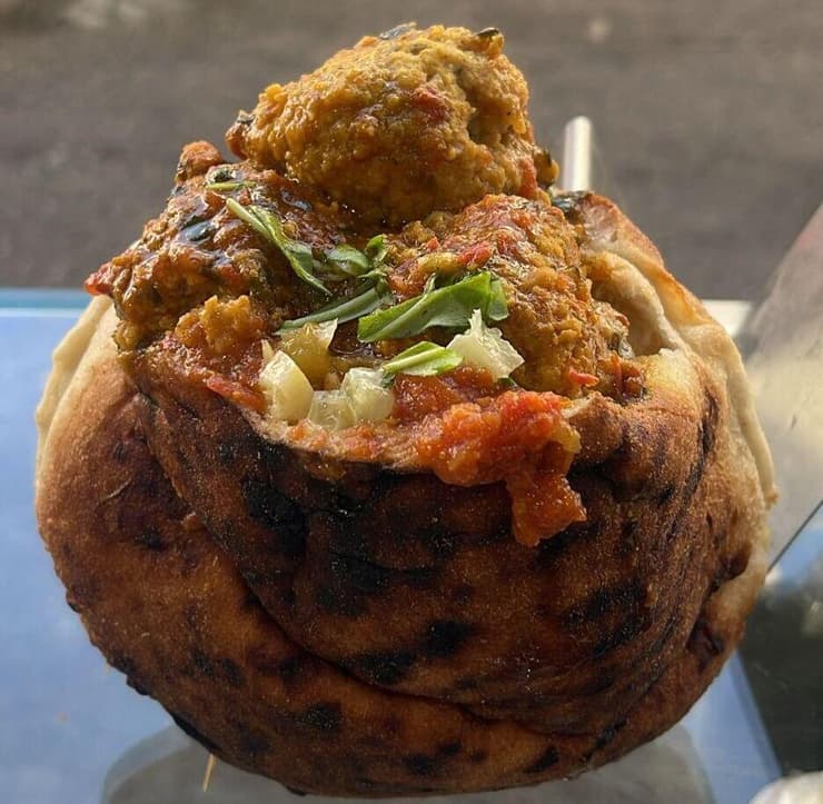 אפשר גם בצלחת (צילום: דוד קישקה) פרנה בשוק