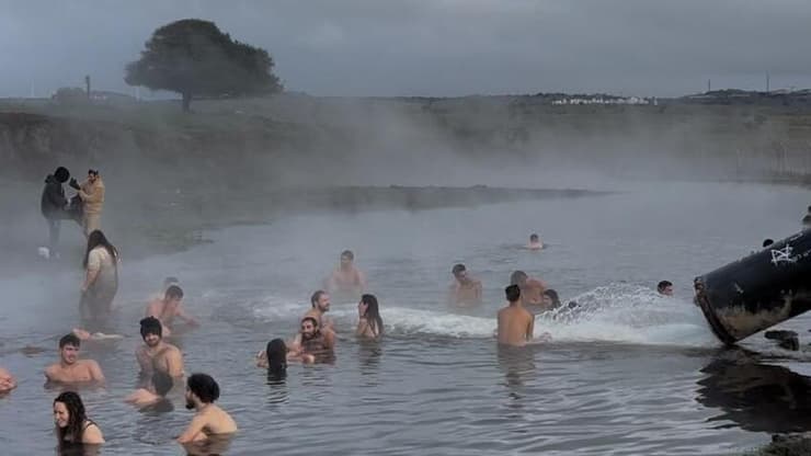 טבילה חורפית במאגר עורבים