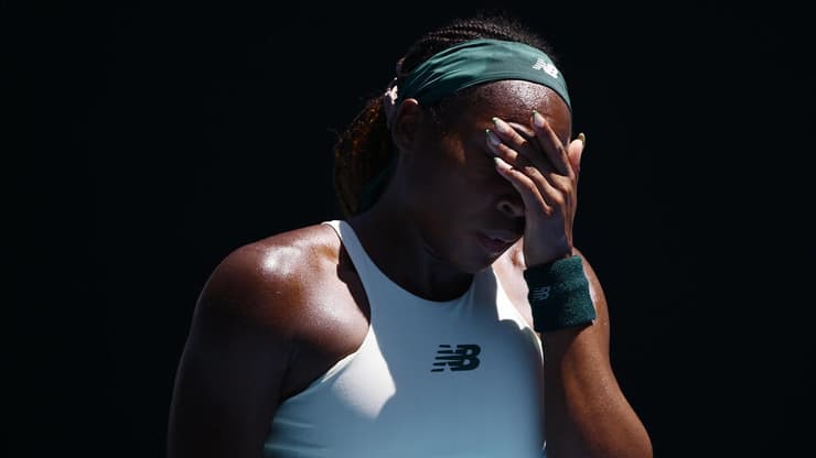 הודחה במפתיע. גוף (Hannah Peters/Getty Images) הטניסאית האמריקאית קוקו גוף