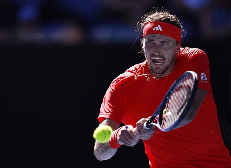 חולם על גראנד סלאם ראשון בקריירה. אלכסנדר זברב (REUTERS/Tingshu Wang) הטניסאי הגרמני אלכסנדר זברב