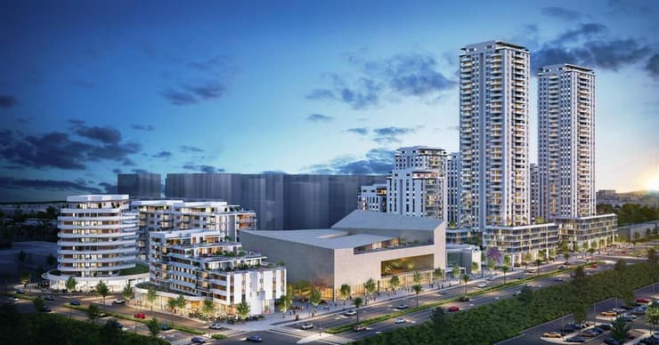 הדמיית פרויקט פינוי בינוי בשכונה ד' בבאר שבע (הדמיה: איבולב מדיה) הדמיית פרויקט פינוי בינוי בשכונה ד' בבאר שבע