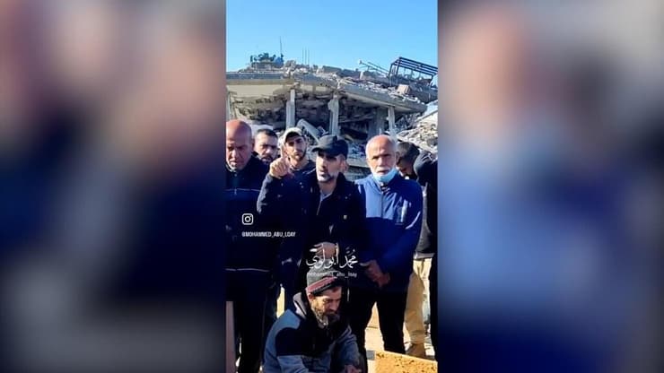 פיאד ש"חוסל" במאי - בהלוויה היום, בצפון הרצועה חוסיין פיאד, מפקד גדוד בית חאנון של חמאס, שלפי דיווח צה"ל חוסל במרחב תת קרקעי בג'באליה במאי האחרון הופיע באחת ההלוויות בצפון הרצועה