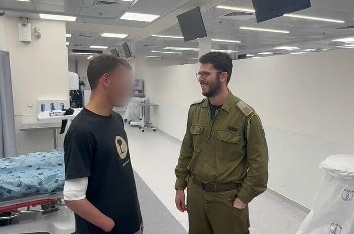 קצין השריון, סרן א', שנטרל את המחבל בנחלת בנימין