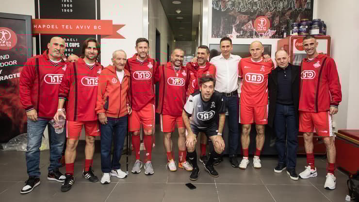 ותיקי הפועל ת"א במשחק לזכרו של דרור קשטן