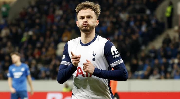 ג'יימס מדיסון חוגג (רויטרס) ג'יימס מדיסון חוגג