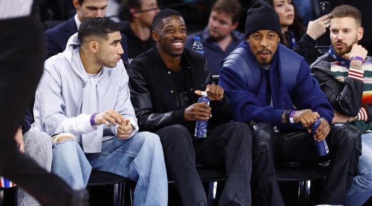 אוסמן דמבלה ואשרף חכימי (רויטרס) אוסמן דמבלה ואשרף חכימי