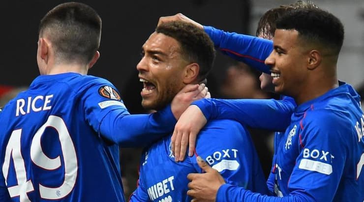 שחקני ריינג׳רס חוגגים (רויטרס) שחקני ריינג׳רס חוגגים