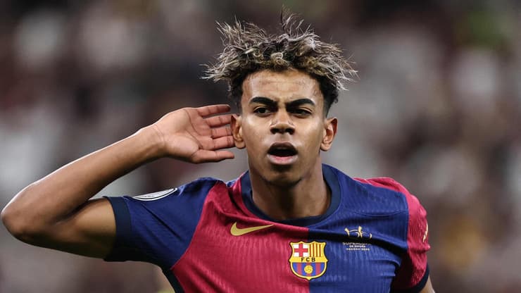 באמת מסי החדש. ימאל (צילום: FADEL SENNA / AFP) ימאל